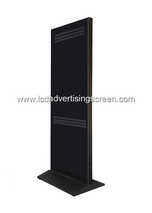 Floor Standing Lcd Kiosk , Lcd Advertising Display Capacitive Touch Screen
