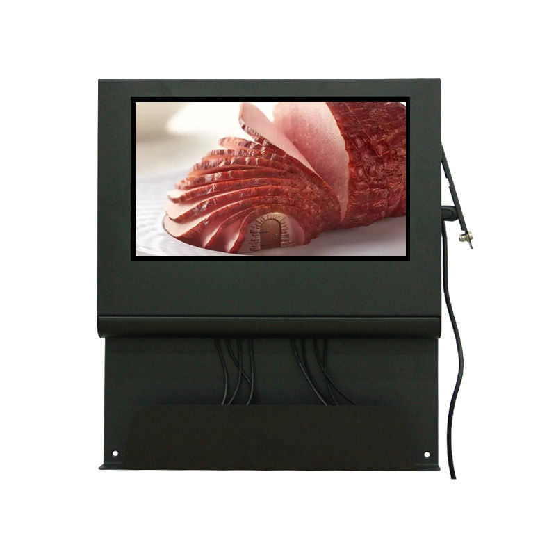 15.6'' Wall Mounted Android Advertising LCD Display video player With Phone Charging dock