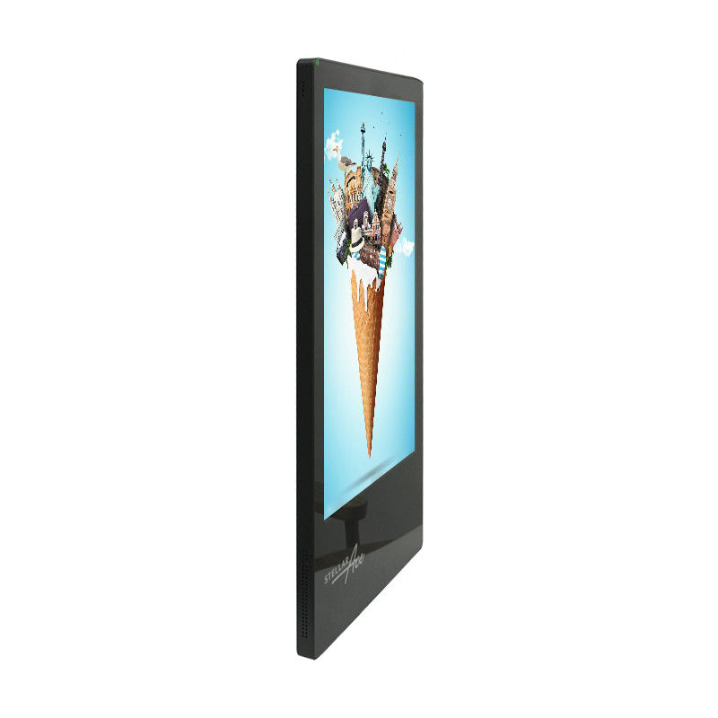 24'' Wall Mounted Android smart Media Player Display 5.0mpx Camera Support Face Recognition