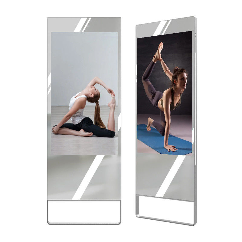 49 Inch Mirror 400CD/M2 Wall Mount LCD Display For Yoga Practice