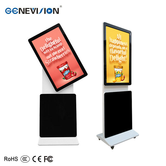 43'' Android Floor Stand Digital Signage 350cd/M2 Multi Touch Screen