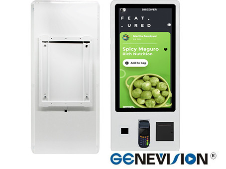 Exquisitive Alluminum Housing Self Service Kiosk In Windows Or Android System