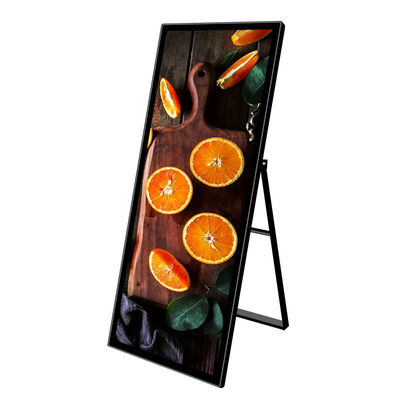 Android 350nit 65 inch TFT digital signage menu boards