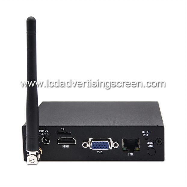 Portable Android Media Player Digital Signage Box Full HD 1080P 4G