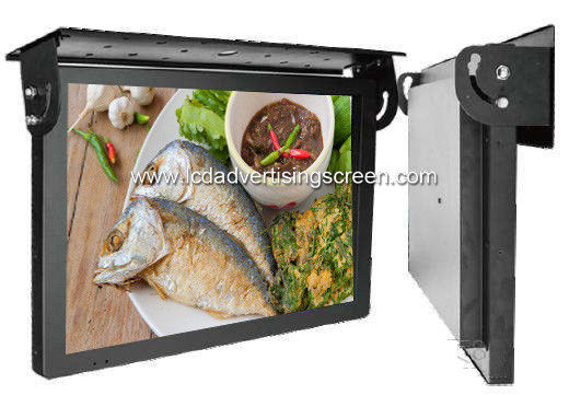 Promotion Bus Advertising Screen Android System 19 Inch Wifi Wall Mounted