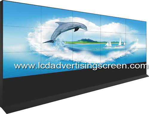 Digital Lcd Video Wall 0.88mm Display High Resolution 1920*1080