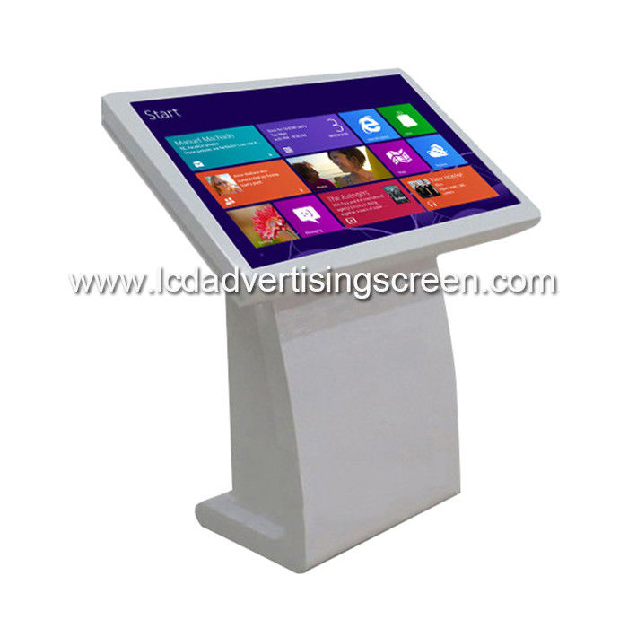 43 Inch 4K IR Touch Screen Table Digital Signage Stand with Logo Printing
