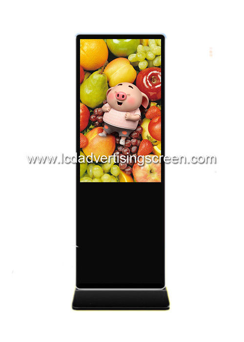 Shopping Mall Standing LCD Advertising Vertical Screen 1080P HD Genevision Brand