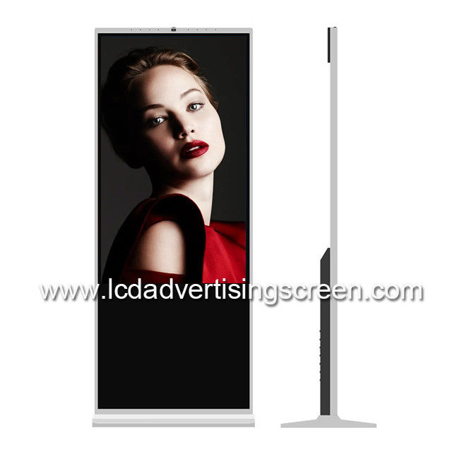 450cd/m2 All In One 55in Smart Digital Signage With Camera