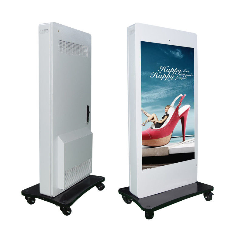 Floor Standing Outdoor 2000nits LCD Advertising Kiosk 1920x1080