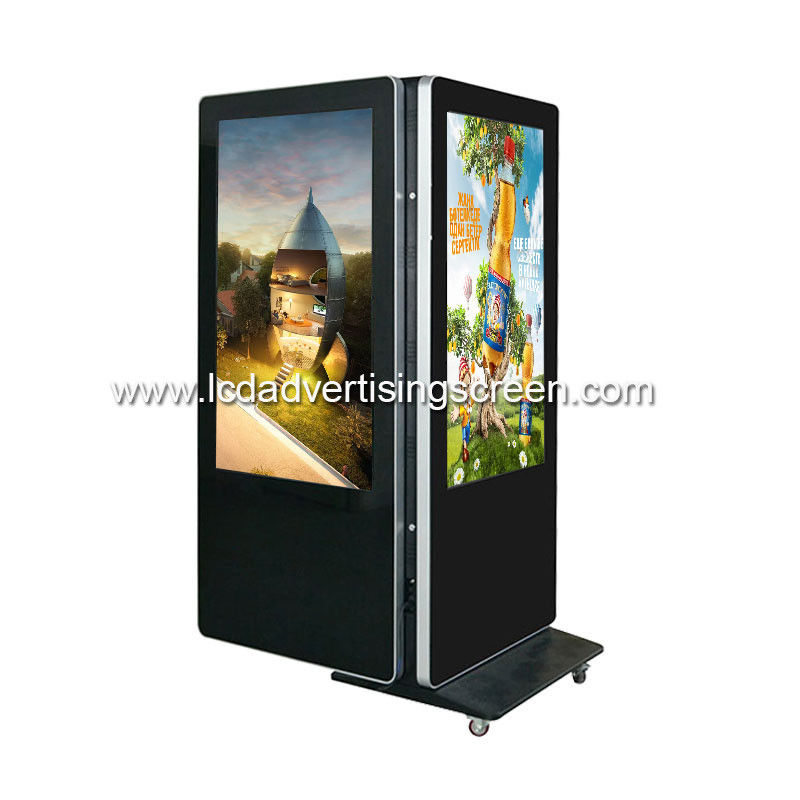 Floor Standing 1080x1920P Dual Screen Media Player