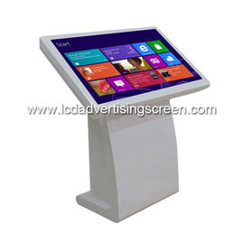 43 Inch 4K IR Touch Screen Table Digital Signage Stand with Logo Printing