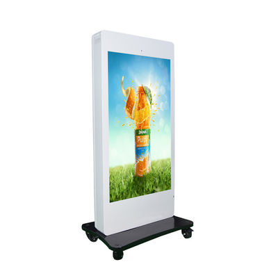 Floor Standing Outdoor 2000nits LCD Advertising Kiosk 1920x1080